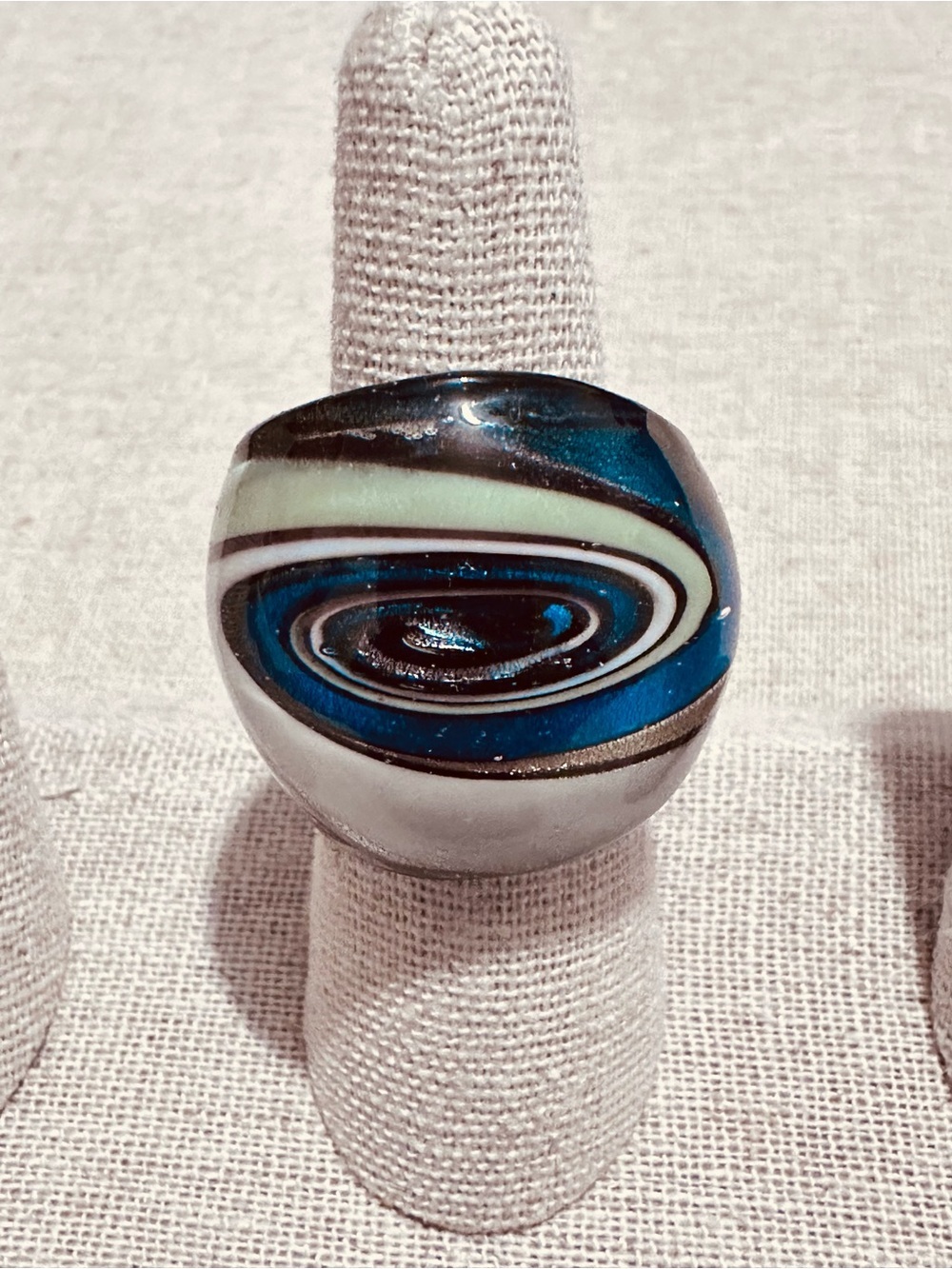 Vintage | Ring | Glass Ring